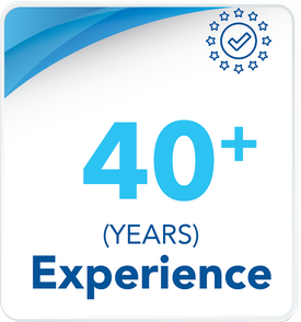 40+ years of experience